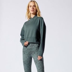 NWT/MPG Sport "Adora" Cropped Front Top